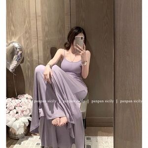Elegant Lavender Maxi Dress